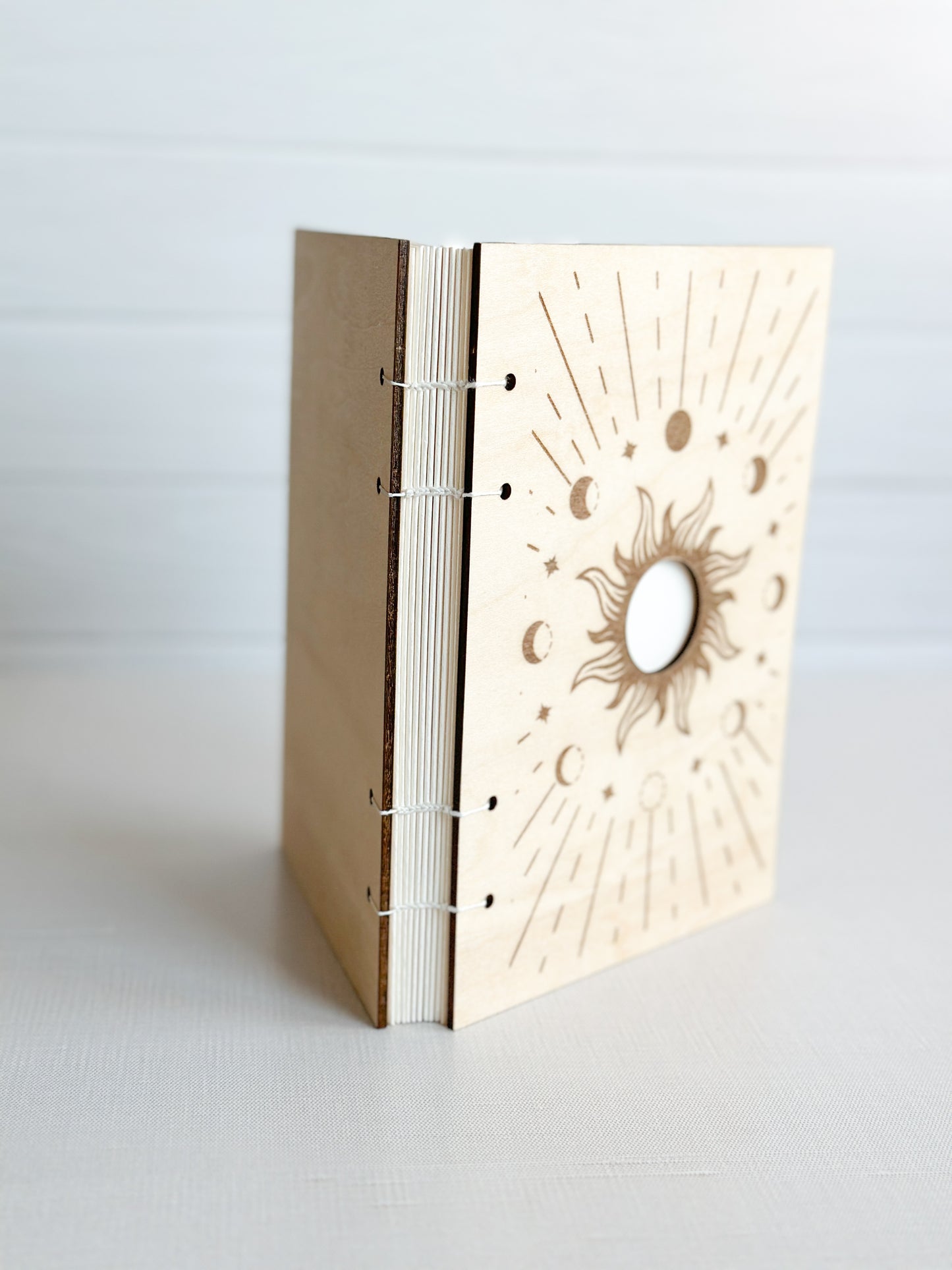 Laser Wood-Cut Copic Bound Notebook