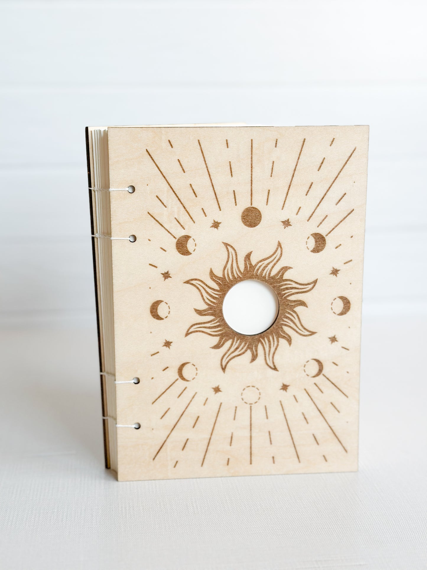 Laser Wood-Cut Copic Bound Notebook